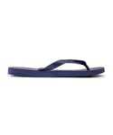 Havaianas Mens Top Sandals - Blue PVC - Size UK 4.5-6