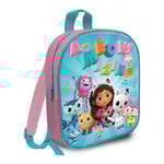 Gabbys Dollhouse Dockhus 00017 Ryggsäck Backpack Turkos/Rosa 30c