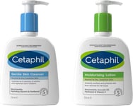 Cetaphil Gentle Skin Cleanser 236Ml + Moisturiser Face & Body Lotion 236Ml Skinc