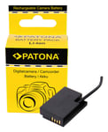 Patona D-TAP Input Batteri Adapter for Canon LP-E17 EOS 200D 750D 760D 8000D Kiss X8i Reb 150109401 (Kan sendes i brev)