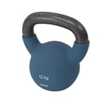 Cecotec Kettlebell Weight of 12 kg Drumfit KettleBell 12000 Neo. Neoprene coating, cast iron, ergonomic handle, aesthetic design and easy to clean, dimensions 19.6 x 16 x 22.8 cm