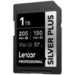 Lexar SDXC Professional SILVER Plus 1066x UHS-I/U3/A2/4K R205/W150 (V30) 1TB