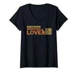Womens Cat Dog Owner I Smell Unconditional Love And The Litter Box V-Neck T-Shirt