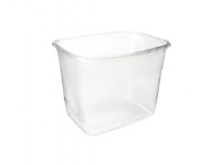 Plastmugg Catersource 1000 ml 105x140x105 mm Square RPET Clear,60 st/ps - (60 st.)