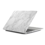 Macbook Pro 15.4-tum 2016 med touch (A1707) skyddsskal plast tryck på - Marmor ljusgrå