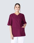 Almedahls Plumme V-bluse Unisex Lilla. L