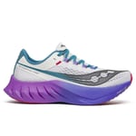Saucony Endorphin Pro 4 - Löpaskor för snabba löpare, Stl. 42, Blå/Svart - Optimera din träning!