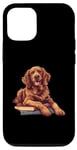 iPhone 12/12 Pro Irish Setter Books Reading Dog Breed Graphic Case