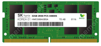32 GB DDR5-5600 SODIMM Hynix CL46, passar bl.a. Dell Precision 3591