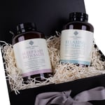 Celtic Herbal Luxury Bath Salt Gift Box | Exotic Wood & Ylang Ylang | Lavender
