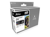 Astar - Pack de 4 - noir, jaune, cyan, magenta - compatible - cartouche d'encre (alternative pour : HP 935XL) - pour HP Officejet 6812, 6815, 6820; Officejet Pro 6230, 6230 ePrinter, 6830, 6835