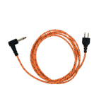 ProEquip Orange FabricLine för Peltor, 1,25m, 3,5mm, 2-pol Nexus Icom
