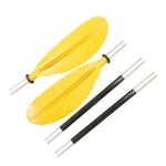 Paddle Color Aluminum Alloy Material 4 Sections Kayak Canoe Inflatable Boat Universal Accessories Double Headed Paddle for Kayak Canoe Rigging