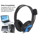 A4 3.5mm Gaming Headset Gaming Over Ear Headset With Mic For PC Laptop For P BLW