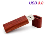 QWERBAM USB 3.0 Customer Wooden Usb Flash Drive Memory Stick Bamboo Wood Pen Drive 4gb 16gb 32GB 64GB U Disk Wedding Gifts High Speed (Capacity : 32GB, Color : Rose wood)