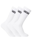 Vans3 Pack Crew Socks - White