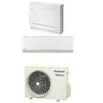 panasonic climatiseur inverter dual split série etherea blanc 9000 btu + console 12000 btu cs-z35ufeaw avec cu-2z50tbe r-32