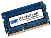 OWC OWC8566DDR3S4GP, 4 GB, 2 x 2 GB, DDR3, 1066 MHz, 204-pin SO-DIMM