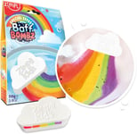 Large Cloud Rainbow Bath Bomb from Zimpli Kids, Magically Creates Multi-Colour S