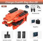 Ou 4KDual Bag Box 2B - Mini Drone Xt8 Avec Caméra Hd Professionnelle 4k, Wifi, Fpv, Pression D'air Fixe, Alti
