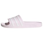 adidas Femme Adilette Aqua Slides, Almost Pink / Cloud White / Almost Pink, 44 2/3