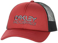 Oakley Mens Factory Pilot Trucker Cap - Iron Red - One Size