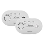 Kidde 5CO Twin Pack - 10 Year Life LED Carbon Monoxide Detector / CO Alarm