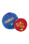 Occasions Birthday Dog Ball (Pack of 2)