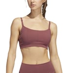adidas Sport BH Yoga Studio - Röd Dam, storlek L A-C
