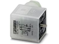 Phoenix Contact Ventilplugg 3P Typ A Med Led-Drivrutin Sacc-V-3 Con-Pg9/A -1L-Sv 24 (1527919)