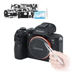KIWIFOTOS Anti-scratch Protection Sticker for Sony Alpha A7 III A7R III / A7III A7RIII Camera Non-slip Cover Film