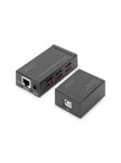DIGITUS DA-70143 USB Extender USB 2.0 4 Port Hub (Up to 50 Meters)