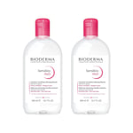 BIODERMA Sensibio H2O Make Up Remover 500ml (FREE NEXT DAY Delivery) (Pack of 2)