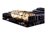G.Skill Trident Z Royal Elite - Ddr4 - Sats - 64 Gb: 2 X 32 Gb - Dimm 288-Pin - 2000 Mhz / Pc4-32000 - Cl16 - 1.4 V - Ej Buffrad - Icke Ecc - Guld