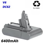6.4Ah For Dyson V6, SV03, DC58, DC59 Handheld Vacuum Cleaner Battery 965874-02