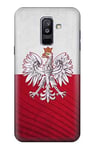Poland Football Soccer Flag Case Cover For Samsung Galaxy A6+ (2018), J8 Plus 2018, A6 Plus 2018