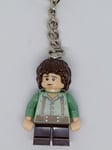 LEGO LORD OF THE RINGS FRODO BAGGINS KEYRING KEYCHAIN 850674 RETIRED RARE