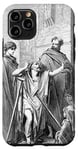 Coque pour iPhone 11 Pro Saint Pierre et Saint Jean Gustave Dore Religieux Bible Art