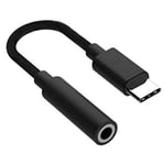USB Type-C till 3,5 mm jackadapterkabel för Motorola Edge 50 Fusion LATAM Plug and Play-kabel för ditt headset, bilradio...