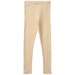Wheat Maddy Ribbade Leggings Macadamia | Beige | 98 cm