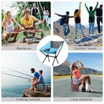 Portable Folding Chair Lightweight Outdoor Fishing Camping H