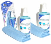 Ex-Pro® TWIN PACK LCD TFT LED TV Laptop iPad Tablet SCREEN Pro Cleaning Fluid