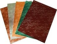Shining Cardstock 230G 25X35cm 5 Sheets Mix