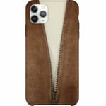 Apple Iphone 11 Pro Max Thin Case Leather Zip