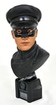 DIAMOND SELECT TOYS DIAMOCT212178 The Green Hornet: Kato Legends in 3-Dimensions 1:2 Scale Bust, Black, 25.40 cm