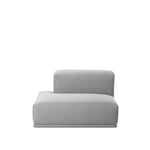 Muuto - Connect Modular Sofa, Left Open-Ended (F) - Fiord 961