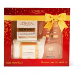 L'Oreal Age Perfect Because Your Worth It Gift Set Toner Cleansing Wipes Cream