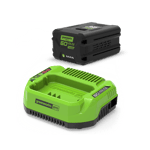 Batteriset Startpaket 60V Universalladdare Greenworks