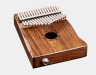 Ortega OKB1E Kalimba w/pickup,  C Major 17 Keys, Solid Acacia