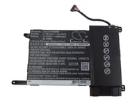 vhbw Li-Polymer Batterie 4000mAh (14.8V) pour ordinateur portable, Notebook Lenovo IdeaPad Y700, Y700 Touch, Y700-15acz comme L14S4P22, L14L4P23.